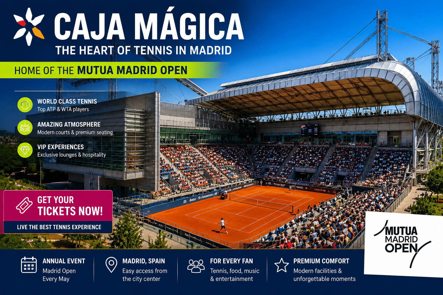 Caja Mágica tickets